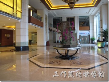 惠州-康帝國際酒店。大廳堂